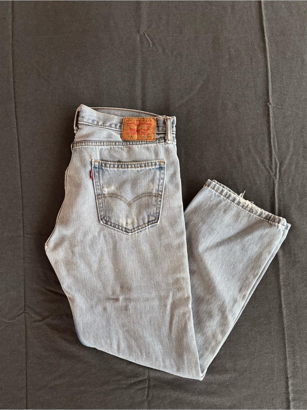 Vintage Distressed Levi’s 505 Jeans